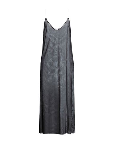 Fisico Woman Maxi Dress Black Size L Polyamide, Elastane