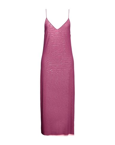Fisico Woman Maxi Dress Mauve Size Xl Polyamide, Elastane In Purple