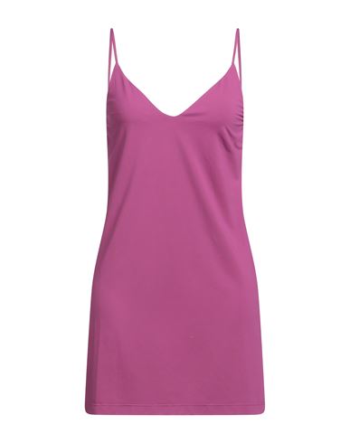 Fisico Woman Mini Dress Mauve Size Xs Polyamide, Elastane In Purple
