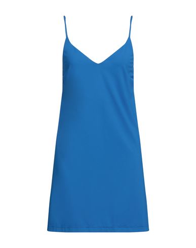 Fisico Woman Mini Dress Blue Size S Polyamide, Elastane