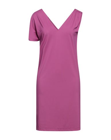 Fisico Woman Mini Dress Mauve Size L Polyamide, Elastane In Purple