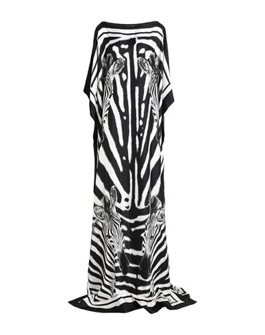 Shop Dolce & Gabbana Woman Maxi Dress Black Size 10 Silk