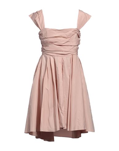 Shop Pinko Woman Mini Dress Blush Size 8 Polyester