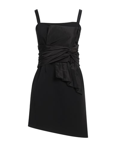 Pinko Woman Mini Dress Black Size 6 Polyester, Elastane