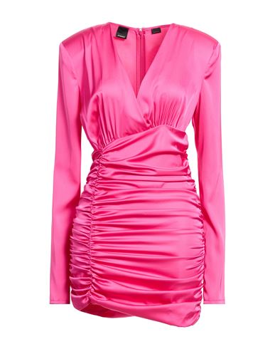 Mini-Kleid Damen Fuchsia 36 Damen