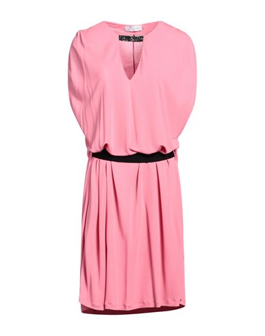 Shop Gaelle Paris Gaëlle Paris Woman Mini Dress Pink Size 6 Viscose