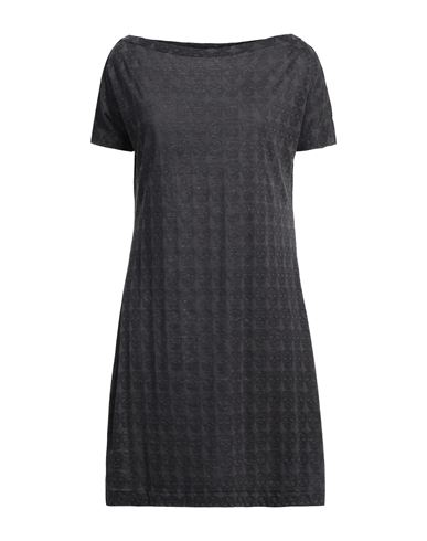 Zadig & Voltaire Woman Mini Dress Lead Size M Polyester, Cotton In Grey
