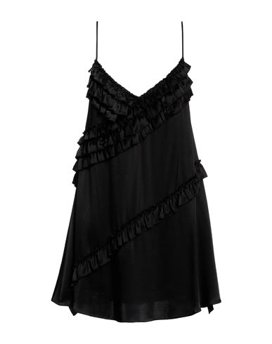 Shop Gina Gorgeous Woman Mini Dress Black Size 8 Viscose