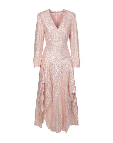 Stella Mccartney Animal-print Asymmetrical Dress In Pink