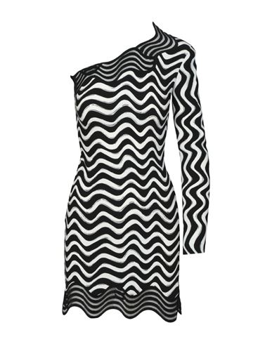 Shop Stella Mccartney Wave-print One-shoulder Mini Dress Woman Mini Dress Multicolored Size 8-10 Rayon, E In Fantasy