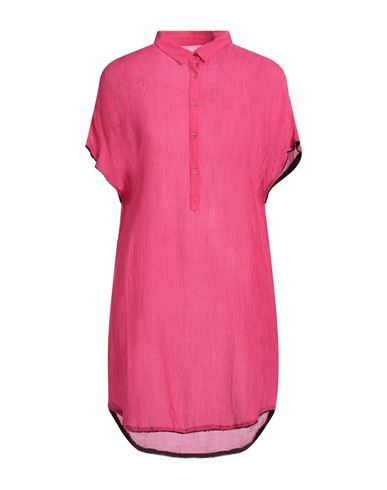 Zadig & Voltaire Woman Mini Dress Fuchsia Size M Viscose In Pink