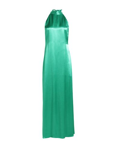 Shop Akep Woman Maxi Dress Green Size 6 Viscose