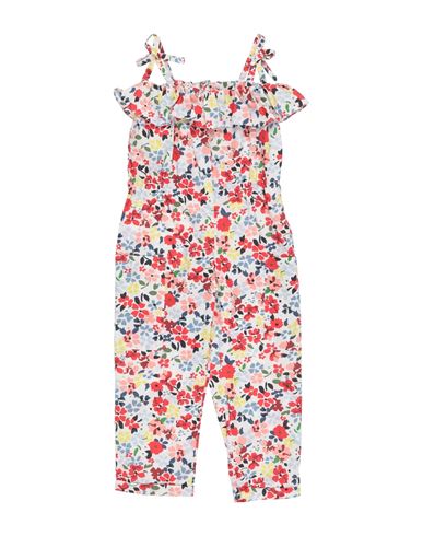 Shop Bonpoint Toddler Girl Jumpsuit Burgundy Size 6 Cotton In Red