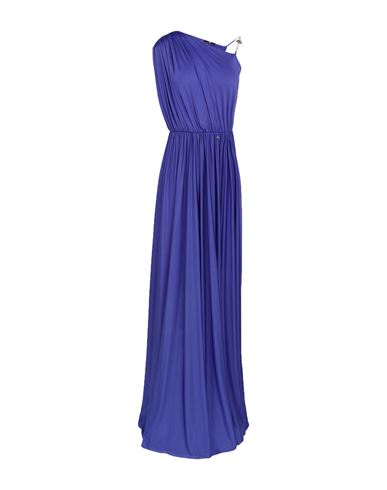 Divedivine Woman Maxi Dress Bright Blue Size 4 Polyester, Elastane
