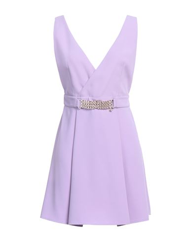 Divedivine Woman Mini Dress Mauve Size 8 Polyester In Purple