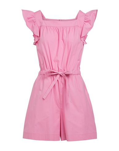 Boutique Moschino Woman Jumpsuit Fuchsia Size 14 Cotton, Elastane In Pink