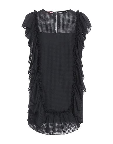 Gina Gorgeous Woman Mini Dress Black Size 4 Cotton, Polyester