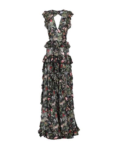 Vestido largo Mujer Verde militar 34 Mujer