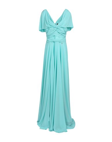 Divedivine Woman Maxi Dress Turquoise Size 8 Polyester In Blue