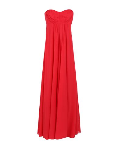 Ports 1961 Woman Maxi Dress Red Size 2 Silk, Elastane