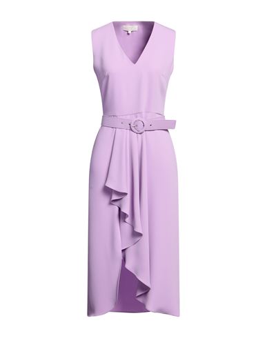 Shop Kocca Woman Midi Dress Lilac Size M Polyester In Purple