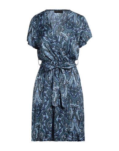 Shop Vanessa Scott Woman Mini Dress Blue Size M Viscose