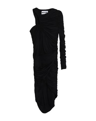 Shop Moschino Woman Mini Dress Black Size 8 Viscose