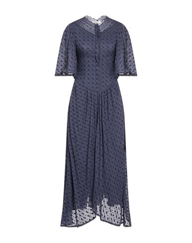 Marant Etoile Marant Étoile Woman Maxi Dress Midnight Blue Size 4 Cotton