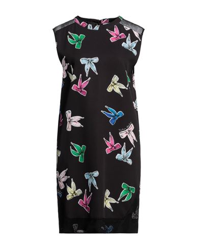 Shop Boutique Moschino Woman Mini Dress Black Size 6 Polyester, Elastane, Cotton