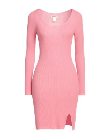 Shop Kontatto Woman Mini Dress Pink Size Onesize Viscose, Polyester