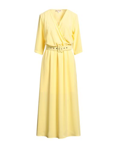 Shop Kocca Woman Maxi Dress Yellow Size M Polyester