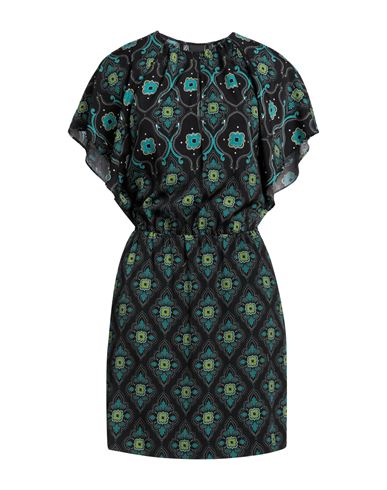 Pinko Woman Mini Dress Black Size 4 Polyester In Black