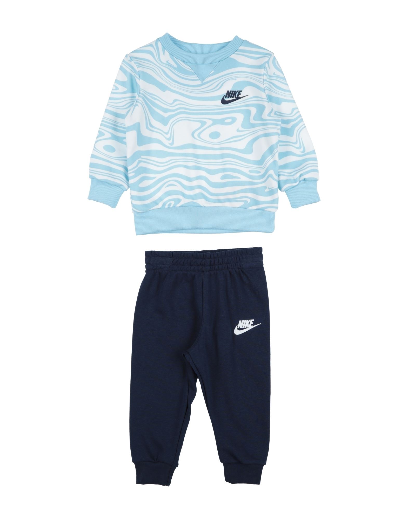 ԥ볫NIKE ܡ 0-24  ٥ӡå ֥롼 12 åȥ 60% / ݥꥨƥ 40% B NSW PAINT YF FT CREW SET