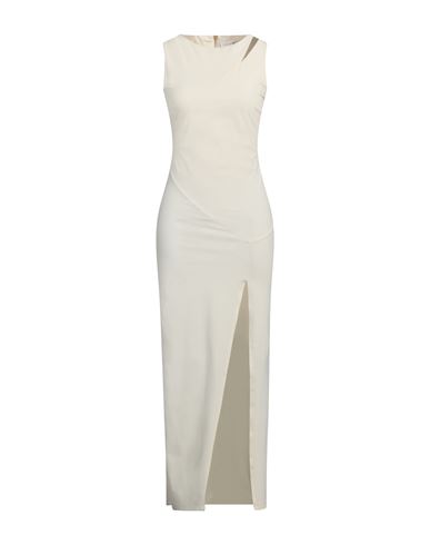 Patrizia Pepe Woman Maxi Dress Cream Size 0 Polyamide, Elastane In White