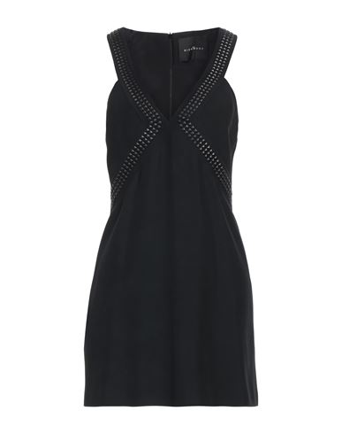 John Richmond Woman Mini Dress Black Size 10 Nylon, Acetate