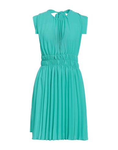 Liu •jo Woman Mini Dress Green Size 4 Polyester In Green