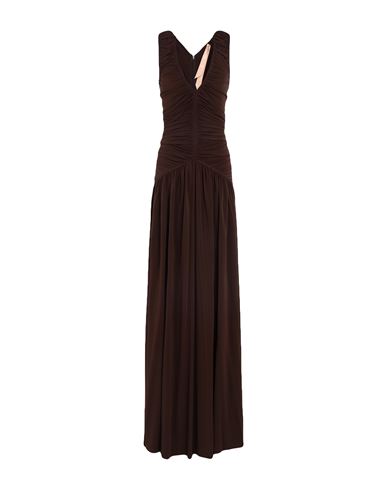 N°21 Woman Maxi Dress Brown Size 4 Viscose, Polyester, Elastane In Brown