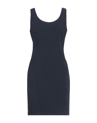 Gai Mattiolo Woman Mini Dress Midnight Blue Size 10 Polyester, Elastane