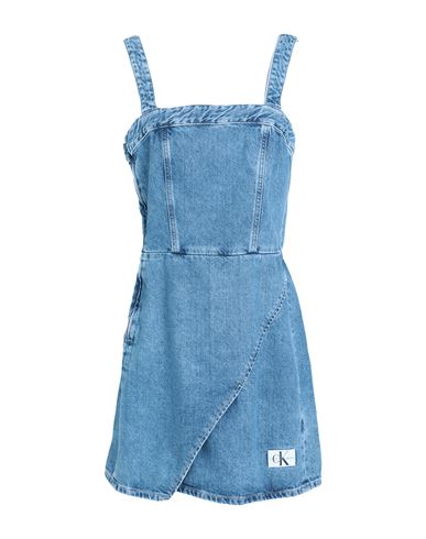 Calvin Mini-Kleid Damen Blau L Damen