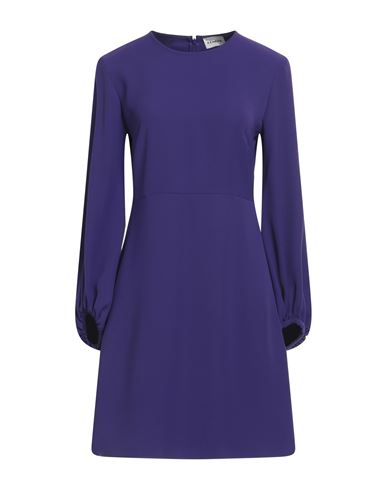 P.a.r.o.s.h P. A.r. O.s. H. Woman Mini Dress Purple Size M Polyester In Purple