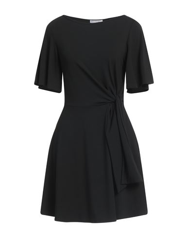 Patrizia Pepe Woman Mini Dress Black Size 3 Viscose, Elastane