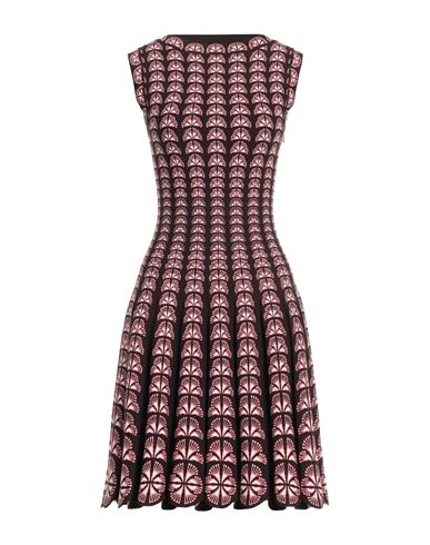 Alaïa Woman Mini Dress Burgundy Size 10 Viscose, Polyester, Polyamide, Elastane In Red