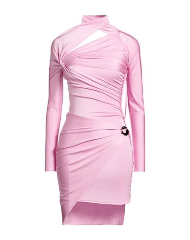 Coperni Woman Mini Dress Pink Size L Polyamide, Elastane In Pink