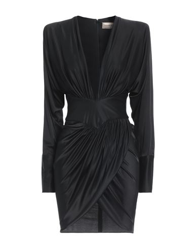 Alexandre Vauthier Woman Mini Dress Black Size 4 Viscose, Elastane