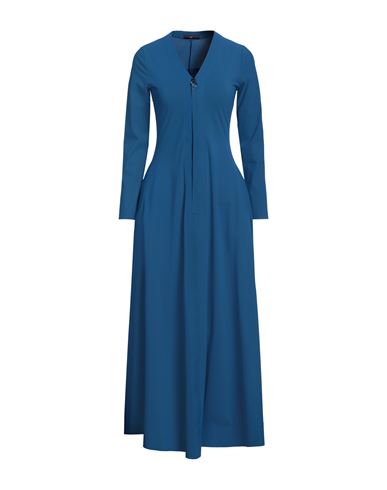 Shop High Woman Maxi Dress Bright Blue Size 6 Polyamide, Elastane