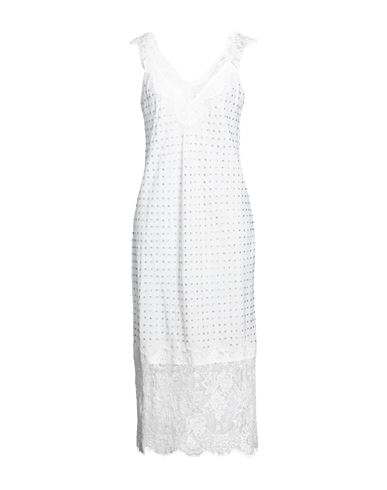 Vestido midi Mujer Blanco 34,36,40 Mujer