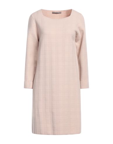 Shop D-exterior D. Exterior Woman Mini Dress Blush Size L Merino Wool, Polyester In Pink