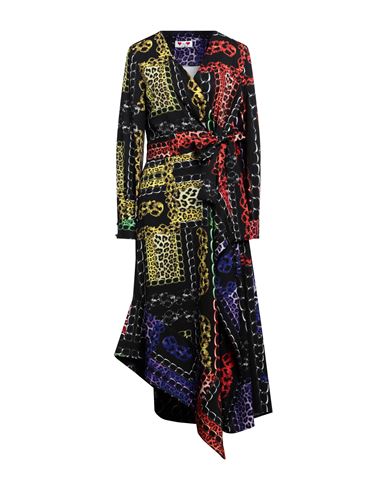 Gai Mattiolo Woman Midi Dress Black Size 12 Polyester, Elastane