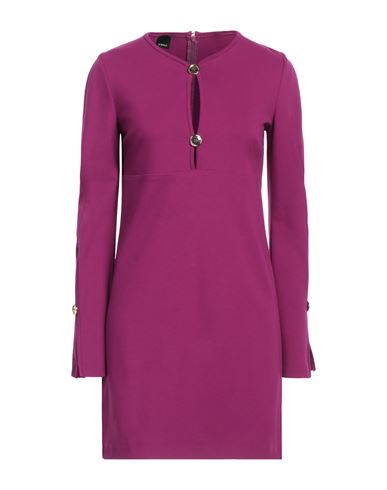 Pinko Woman Mini Dress Light Purple Size 8 Viscose, Polyamide, Elastane