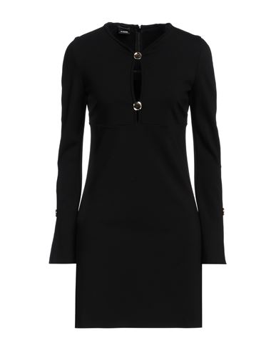 Pinko Woman Mini Dress Black Size 10 Viscose, Polyamide, Elastane